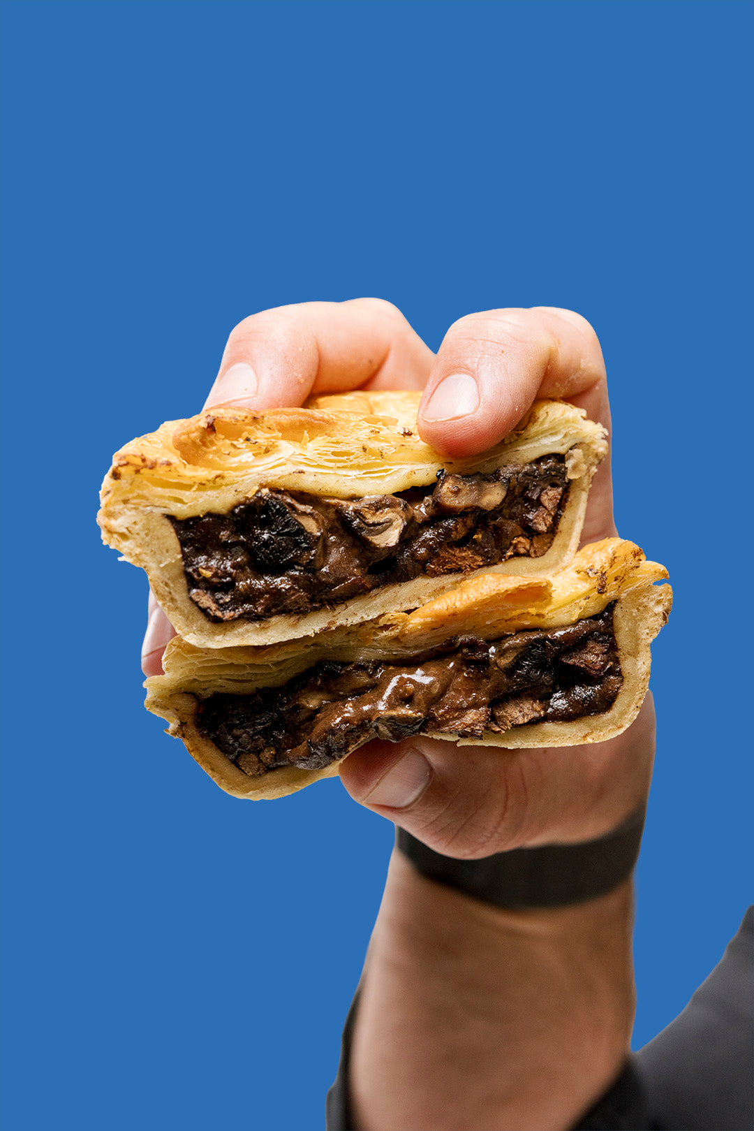 Steak, Garlic & Mushrooms